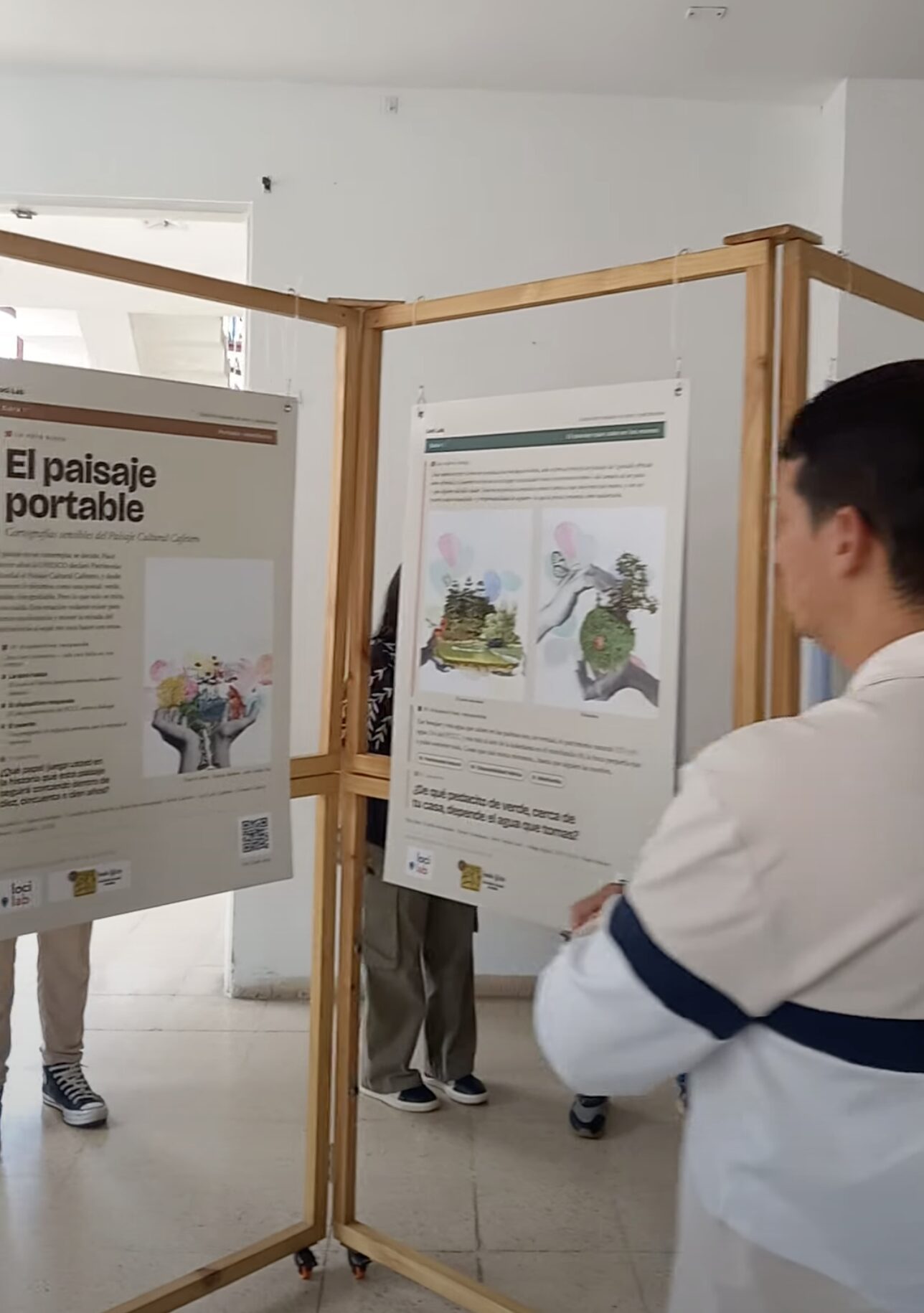 Participante del taller Cuidar es decidir en la Casa de la Cultura de Circasia